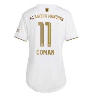 Bayern Munich Kingsley Coman #11 Bortedrakt Kvinner 2022-23 Kortermet